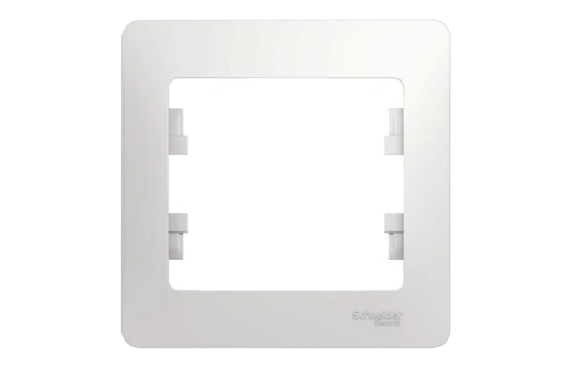 Рамка 1 пост Schneider Electric GLOSSA, белый