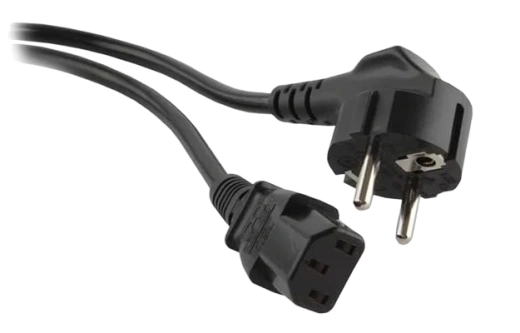 PC-C13D-1M ITK Кабель электропитания 3х1,5 1м с разъёмами С13 - нем.ст