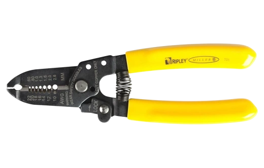 Стриппер Miller T-типа Multi-Wire 721 для снятия оболочек 0.6-2.6 мм (22-10 AWG) Ripley
