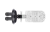 Муфта-кросс МКО-С6/СМ4-1PLC4-SC/APC-10SC-10SC/APC-1SC/APC ССД