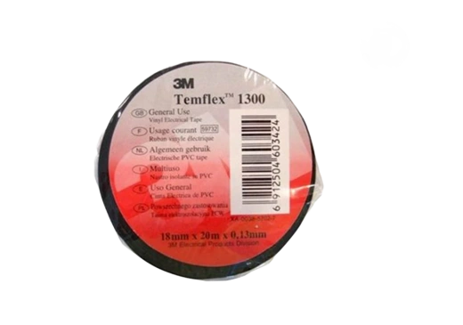 7100081325 Temflex 1300, серая, универсальная изоляционная лента, 15мм х 10м х 0,13мм