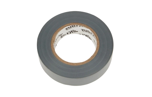 KR-09-2208 Изолента ПВХ KRANZ 19 мм х 25 м, серая, упаковка 5 роликов