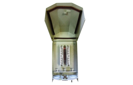 Ящик кабельный ЯК-П-10, 1 плинт ПВТ-10Р ССД