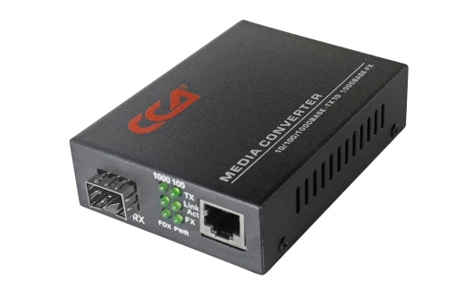 Медиаконвертер 10/100/1000-Base-T / 1000Base-X с SFP-портом