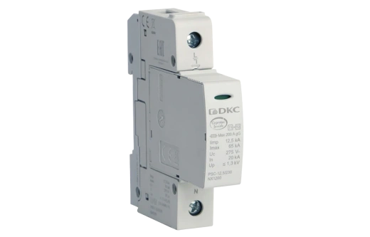 NX1211 УЗИП, класс I+II, 1-полюсный, L-N, 12,5к