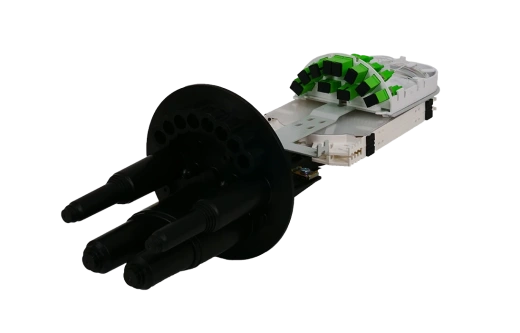 Муфта-кросс МКО-У6/CM4-1PLC8-SC/APC-10SC-10SC/APC-1SC/APC ССД
