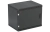 Шкаф телекоммуникационный настенный разборный черный 19”,9U(600x350), ШТ-НСр-9U-600-350-М-Ч дверь металл ССД