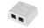 03-0151 Розетка компьютерная 2-порт RJ-45 (8P8C), cat 5e, внешняя  REXANT