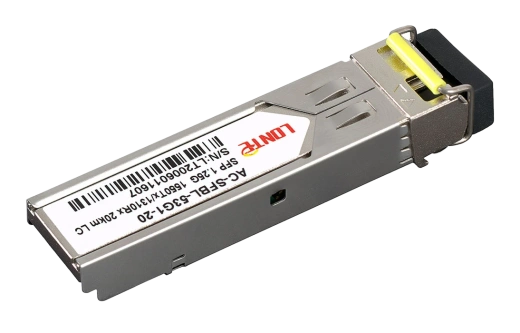Модуль SFP WDM 1.25G Tx1550/Rx1310 20km LC DDM