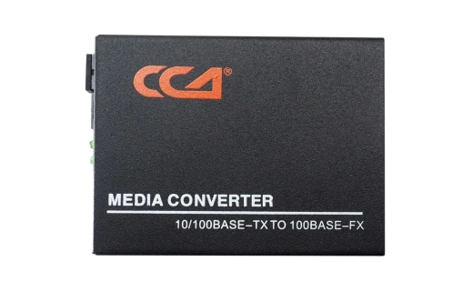 Медиаконвертер 100M, Tx1310/Rx1550 20km, RJ45 SC