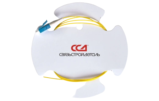 Шнур ШОС-SM/0.9   мм-LC/UPC-p/t   -1.0  м ССД HS