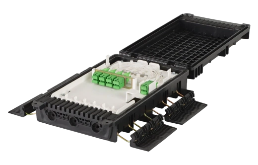 Муфта-кросс МКО-П2/С09-1PLC8-SC/APC-12SC-10SC/APC-1SC/APC ССД