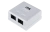 CS2-1C5EU-22 ITK Настенная инф. розетка RJ45, кат.5Е UTP, 2-порта