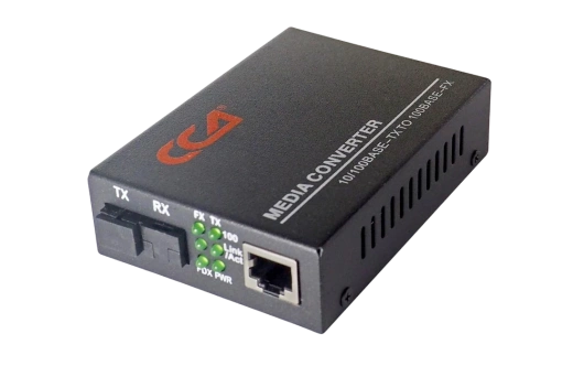 Медиаконвертер 100M, Tx1310/Rx1550 20km, RJ45 SC