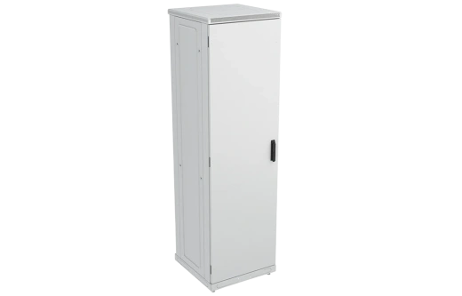 Шкаф телекоммуникационный напольный 19",42U(600x800), ШТ-НП-42U-600-800-М, передняя дверь металл ССД