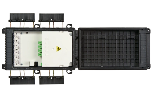 Муфта-кросс МКО-П2/С09-1PLC8-SC/APC-12SC-10SC/APC-1SC/APC ССД