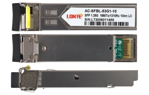 SFP WDM 1.25G Tx1550/Rx1310 10km LC DDM