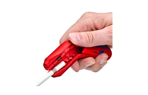 KN-169501SB	ErgoStrip® Cтриппер универсальный для круглых проводов, 0.2-4 мм², d8-13 мм, длина 135 мм, SB