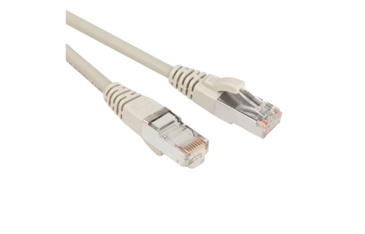 42338 Hyperline PC-LPM-STP-RJ45-RJ45-C5e-3M-LSZH-GY Патч-корд F/UTP, экранированный, Cat.5e, LSZH, 3 м, серый