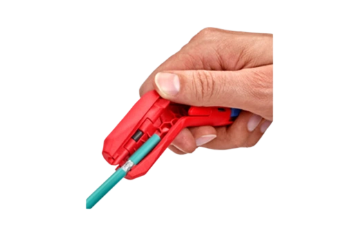 KN-169502SB	ErgoStrip® Cтриппер универсальный для круглых проводов, 0.2-4 мм², d8-13 мм, длина 135 мм, для левшей, SB