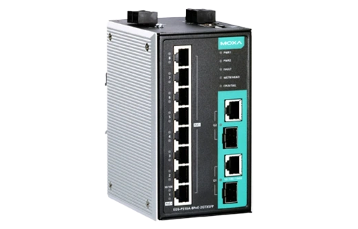 Коммутатор Moxa EDS-P510A-8PoE-2GTXSFP