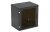 Шкаф телекоммуникационный настенный разборный черный 19”,12U(600x450), ШТ-НСр-12U-600-450-С-Ч дверь стекло ССД