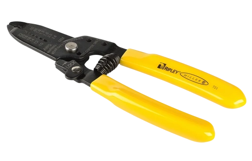 Стриппер Miller T-типа Multi-Wire 721 для снятия оболочек 0.6-2.6 мм (22-10 AWG) Ripley
