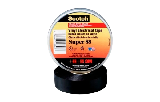 7000031459 Scotch Super 88 изоляционная лента высшего класса, 38мм х 33м х 0,22мм