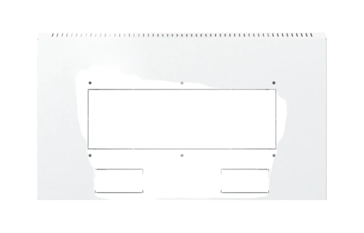 Шкаф телекоммуникационный настенный разборный 19”,15U-600x450, ШТ-НСр-15U-600x450-С дверь стекло ССД