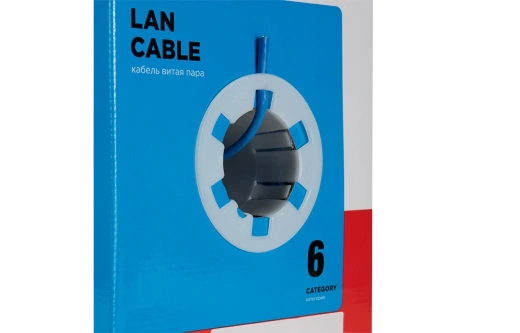 01-0047 Кабель витая пара REXANT UTP 4PR 23AWG, CAT6 (бухта 305 м)