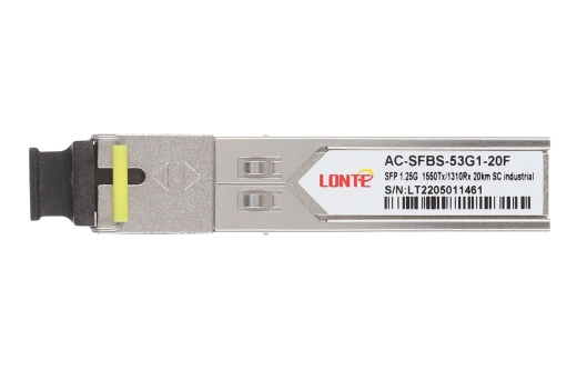 Модуль SFP WDM 1.25G Tx1550/Rx1310 20km SC DDM  Industrial
