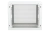 Шкаф телекоммуникационный настенный разборный 19”,9U(600x350), ШТ-НСр-9U-600-350-П дверь перфорированная ССД