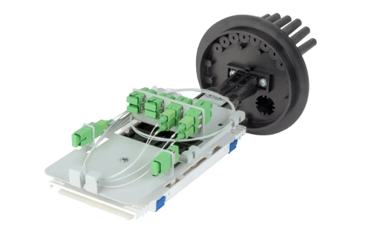 Муфта-кросс МКО-С6/С09-1PLC4-SC/APC-10SC-10SC/APC-2SC/APC ССД