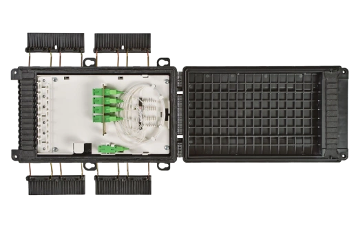 Муфта-кросс МКО-П2/С09-1PLC8-SC/APC-12SC-10SC/APC-1SC/APC ССД