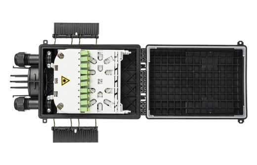 Муфта-кросс МКО-Ш1/С09-2PLC4-SC/APC-10SC-10SC/APC-2SC/APC ССД