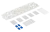Комплект кассеты К48-4525 (стяжки, маркеры, КДЗС 50 шт.) ССД