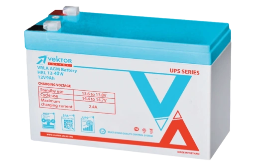 HRL 12-40W Аккумуляторная батарея Vektor HRL 12-40W
