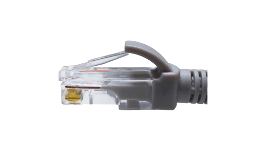 10-0143 SUPRLAN Патч-корд UTP 5e 4x2 26AWG (7x0.16mm) Cu LSZH серый 2м