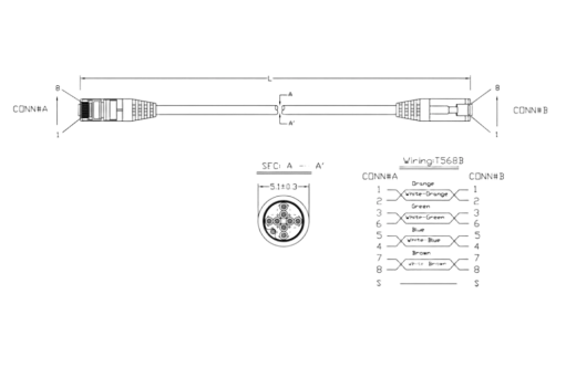 42338 Hyperline PC-LPM-STP-RJ45-RJ45-C5e-3M-LSZH-GY Патч-корд F/UTP, экранированный, Cat.5e, LSZH, 3 м, серый