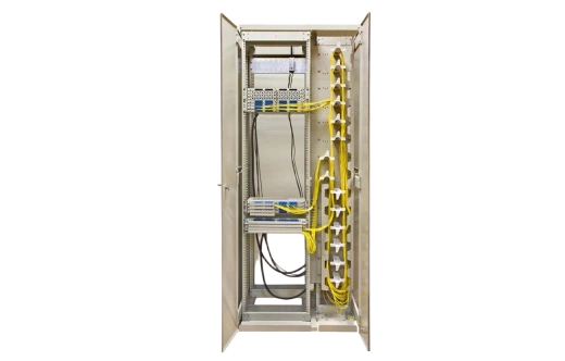 Шкаф комбинированный с органайзерами правый 19"+10" 45U 900х600х2200 мм ВОКС-Ф-9645П-О ССД