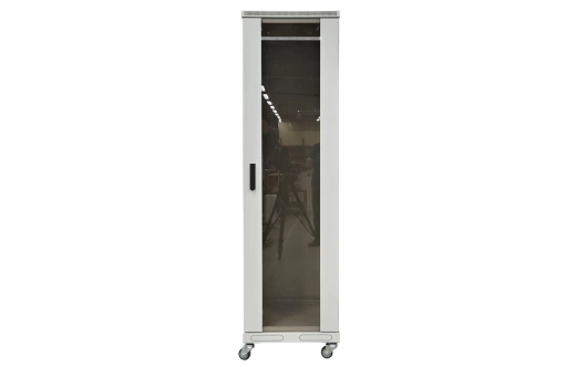 Шкаф телекоммуникационный напольный 19",33U(800x1000), ШТ-НП-33U-800-1000-С, передняя дверь стекло ССД