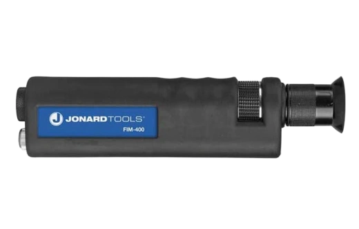 Jonard FIM-400 - Микроскоп для контроля чистоты торцов оптических коннекторов FC, SC, ST, LC (увеличение 400х)