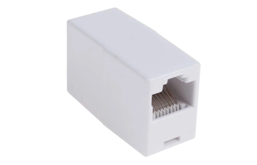 03-0101 Кoмпьютерный проходник RJ-45(8P-8C) cat 5e, (гнездо-гнездо)  REXANT