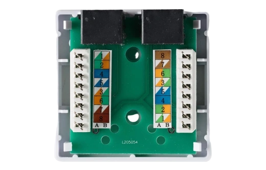 CS2-1C5EU-22 ITK Настенная инф. розетка RJ45, кат.5Е UTP, 2-порта