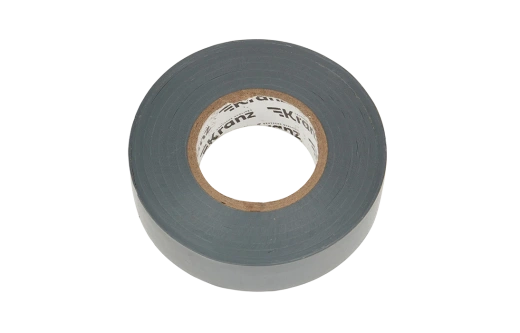 KR-09-2808 Изолента ПВХ профессиональная KRANZ 0.18 х 19 мм х 20 м, серая, упаковка 10 роликов