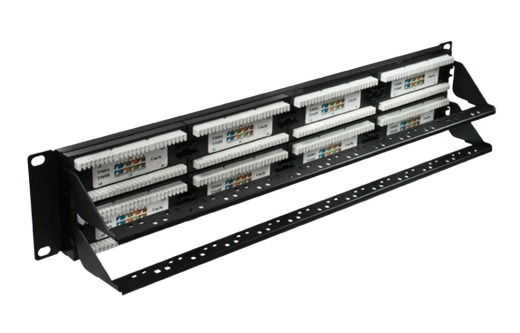 10-0405 SUPRLAN Патч-панель 19", 48хRJ-45, UTP, Cat.5e, 2U