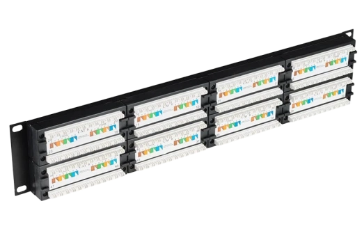 PP48-2UC5EU-D05 ITK 2U патч-панель кат.5Е UTP, 48 портов (Dual)