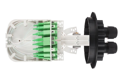 Муфта-кросс МКО-С7/СМ4-1PLC8-SC/APC-10SC-10SC/APC-1SC/APC  ССД