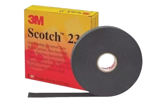 7000007286 Scotch 23, самослип. резиновая изоляционная лента в инд. уп., 19мм х 9,1м
