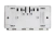 Коробка КРТП-В/10-Р плинт LSA-PROFIL, замок, ключ 41144 ССД